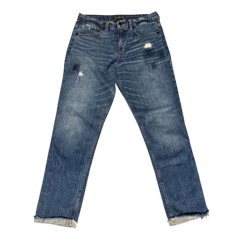 Abercrombie & Fitch Women's Size 28x28 Signature Collection Ankle Straight Jean